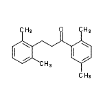 CAS#: 898754-86-4， 1-(2,5-Dimethylphenyl)-3-(2,6-dimethylphenyl)-1-propanone