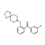 CAS#: 898756-04-2， [2-(1,4-Dioxa-8-azaspiro[4.5]dec-8-ylmethyl)phenyl](3-fluorophenyl)methanone