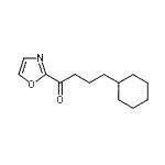 CAS#: 898759-08-5， 4-Cyclohexyl-1-(1,3-oxazol-2-yl)-1-butanone