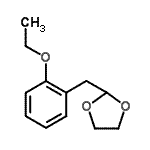 structure of CAS# 898759-45-0, 2-(2-Ethoxybenzyl)-1,3-dioxolane;2-(1,3-dioxolan-2-ylmethyl)-1-ethoxybenzene