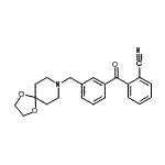 CAS#: 898761-47-2， 2-[3-(1,4-Dioxa-8-azaspiro[4.5]dec-8-ylmethyl)benzoyl]benzonitrile