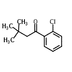 结构式 CAS# 898764-68-6, 1-(2-氯苯基)-3,3-二甲基-1-丁酮