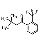 CAS#: 898764-72-2， 3,3-Dimethyl-1-[2-(trifluoromethyl)phenyl]-1-butanone