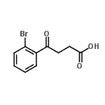 结构式 CAS# 898765-21-4, 4-(2-溴苯基)-4-氧代丁酸