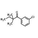 CAS#: 898765-40-7， 1-(3-Chlorophenyl)-2,2-dimethyl-1-butanone