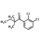 CAS#: 898765-92-9， 1-(2,3-Dichlorophenyl)-2,2-dimethyl-1-butanone