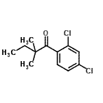CAS#: 898765-94-1， 1-(2,4-Dichlorophenyl)-2,2-dimethyl-1-butanone