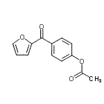 CAS#: 898766-23-9， 4-(2-Furoyl)phenyl acetate