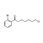 CAS#: 898766-94-4， 1-(2-Bromophenyl)-7-chloro-1-heptanone