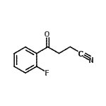 结构式 CAS# 898767-30-1, 4-(2-氟苯基)-4-氧代丁腈