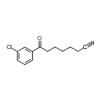 CAS#: 898767-72-1， 7-(3-Chlorophenyl)-7-oxoheptanenitrile