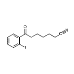 CAS#: 898768-06-4， 7-(2-Iodophenyl)-7-oxoheptanenitrile