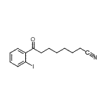 CAS#: 898768-09-7， 8-(2-Iodophenyl)-8-oxooctanenitrile