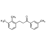 structure of CAS# 898768-98-4, 3-(2,3-Dimethylphenyl)-1-(3-methylphenyl)-1-propanone;3-(2,3-dimethylphenyl)-3'-methylpropiophenone