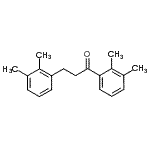 structure of CAS# 898769-53-4, 1,3-Bis(2,3-dimethylphenyl)-1-propanone;2',3'-dimethyl-3-(2,3-dimethylphenyl)propiophenone