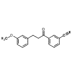 CAS#: 898774-52-2， 3-[3-(3-Methoxyphenyl)propanoyl]benzonitrile