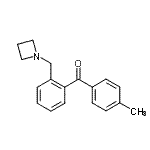 CAS#: 898775-51-4， [2-(1-Azetidinylmethyl)phenyl](4-methylphenyl)methanone