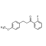 CAS#: 898776-00-6， 1-(2-Fluorophenyl)-3-(4-methoxyphenyl)-1-propanone