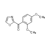 CAS#: 898784-32-2， (2,4-Dimethoxyphenyl)(1,3-oxazol-2-yl)methanone