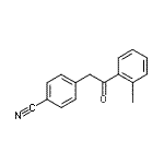 CAS#: 898784-41-3， 4-[2-(2-Iodophenyl)-2-oxoethyl]benzonitrile