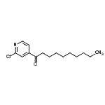 CAS#: 898784-76-4， 1-(2-Chloro-4-pyridinyl)-1-decanone