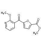 CAS#: 898786-23-7， Methyl 5-[(2-methoxy-3-pyridinyl)carbonyl]-2-furoate