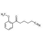 CAS#: 898786-52-2， 6-(2-Methoxyphenyl)-6-oxohexanenitrile