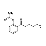 CAS 登录号：898786-86-2， 2-(5-氯戊烷酰基)苯基乙酸酯