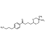 structure of CAS# 898787-25-2, 1-(4-Butylphenyl)-4-(5,5-dimethyl-1,3-dioxan-2-yl)-1-butanone;4'-n-butyl-4-(5,5-dimethyl-1,3-dioxan-2-yl)butyrophenone