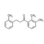 structure of CAS# 898789-50-9, 1-(2,3-Dimethylphenyl)-3-(2-methylphenyl)-1-propanone;2',3'-dimethyl-3-(2-methylphenyl)propiophenone