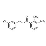 结构式 CAS# 898790-69-7, 1-(2,3-二甲基苯基)-3-(3-甲基苯基)-1-丙酮