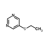 CAS#: 89882-06-4， 5-(Ethylsulfanyl)pyrimidine