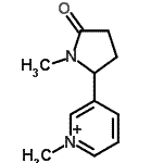 CAS#: 89932-52-5， 1-Methyl-3-(1-methyl-5-oxo-2-pyrrolidinyl)pyridinium