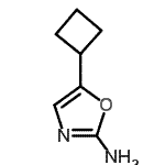 CAS#: 899421-56-8， 5-Cyclobutyl-1,3-oxazol-2-amine