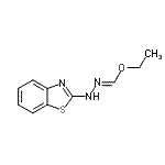 CAS#: 89969-39-1， Ethyl 1,3-benzothiazol-2-ylhydrazonoformate