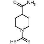 CAS#: 89970-79-6， Sodium4-Carboxyamidopiperidine-N-Dithiocarbamate