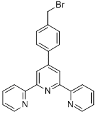 CAS#: 89972-78-1， 4'-[4-(Bromomethyl)Phenyl]-2,2':6',2''-Terpyridine