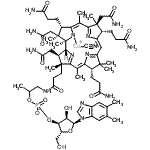 CAS#: 9001-26-7， cyano-[(1R,2S,3S,4Z,7S,8S,9Z,13S,14Z,17R,18R,19R)-2,7,18-tris(2-amino-2-oxo-ethyl)-3,8,13-tris(3-amino-3-oxo-propyl)-17-[3-[2-[[(2R,3S,4R,5S)-5-(5,6-dimethylbenzimidazol-1-yl)-4-hydroxy-2-(hydroxymethyl)tetrahydrofuran-3-yl]oxy-oxido-phosphoryl]oxypropylamino]-3-oxo-propyl]-1,2,5,7,12,12,15,17-octamethyl-8,13,18,19-tetrahydro-3H-corrin-21-yl]cobalt(1+)