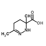 CAS#: 90048-20-7， 3,6-Dimethyl-2,3,4,5-tetrahydro-3-pyridazinecarboxylic acid