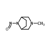 CAS#: 90049-30-2， 3-Methyl-8-nitroso-3,8-diazabicyclo[3.2.1]octane