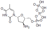 CAS#: 90053-16-0， 3'-Amino-3'-deoxythymidine triphosphate