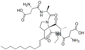 CAS#: 90068-11-4， Undecenoyl-aspartyl-dialanyl-proline ethylamide