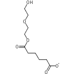 CAS#: 9010-89-3， 6-[2-(2-Hydroxyethoxy)ethoxy]-6-oxohexanoate