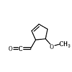 CAS#: 90107-31-6， 2-(5-Methoxy-2-cyclopenten-1-yl)ethenone