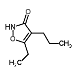 CAS#: 90124-64-4， 5-Ethyl-4-propyl-1,2-oxazol-3(2H)-one