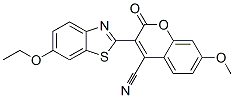 CAS#: 90146-05-7， 3-(6-Ethoxybenzothiazol-2-yl)-7-methoxy-2-oxo-2H-1-benzopyran-4-carbonitrile