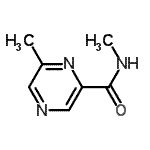 CAS#: 90185-89-0， N,6-Dimethyl-2-pyrazinecarboxamide