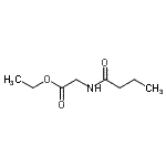 CAS#: 90205-46-2， Ethyl N-butyrylglycinate