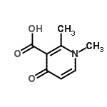 CAS#: 902171-53-3， 1,2-Dimethyl-4-oxo-1,4-dihydro-3-pyridinecarboxylic acid