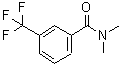 结构式 CAS# 90238-10-1, N,N-二甲基-3-(三氟甲基)苯甲酰胺